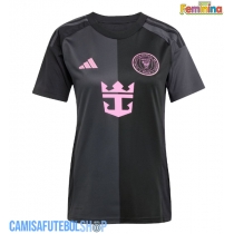 Camisa de time de futebol Inter Miami Rodrigo De Paul #7 Replicas 2º Equipamento Feminina 2025-26 Manga Curta